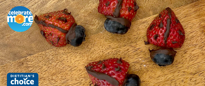 Strawberry Ladybugs