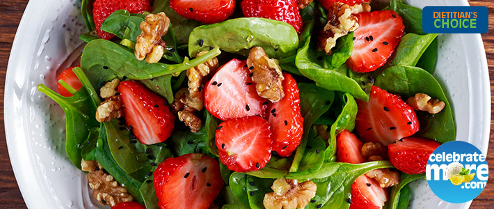 Strawberry and Spinach Salad