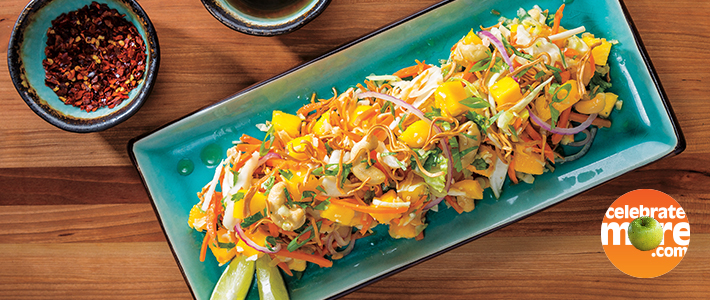 Tangy Thai Mango & Crunchy Ramen Salad