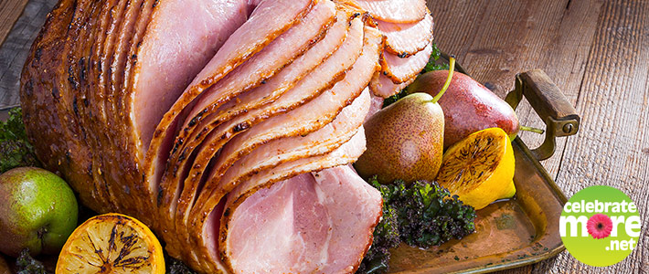 Glazed Sweet Bourbon Ham