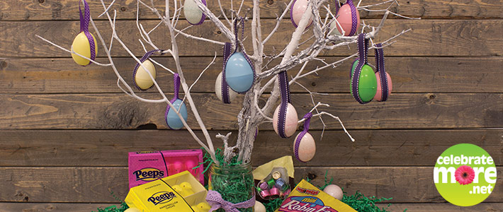 Festive Easter Egg Tree
