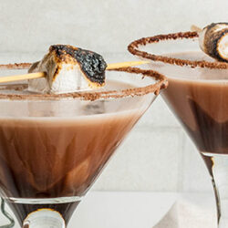 Caramel S'mores Martini-image